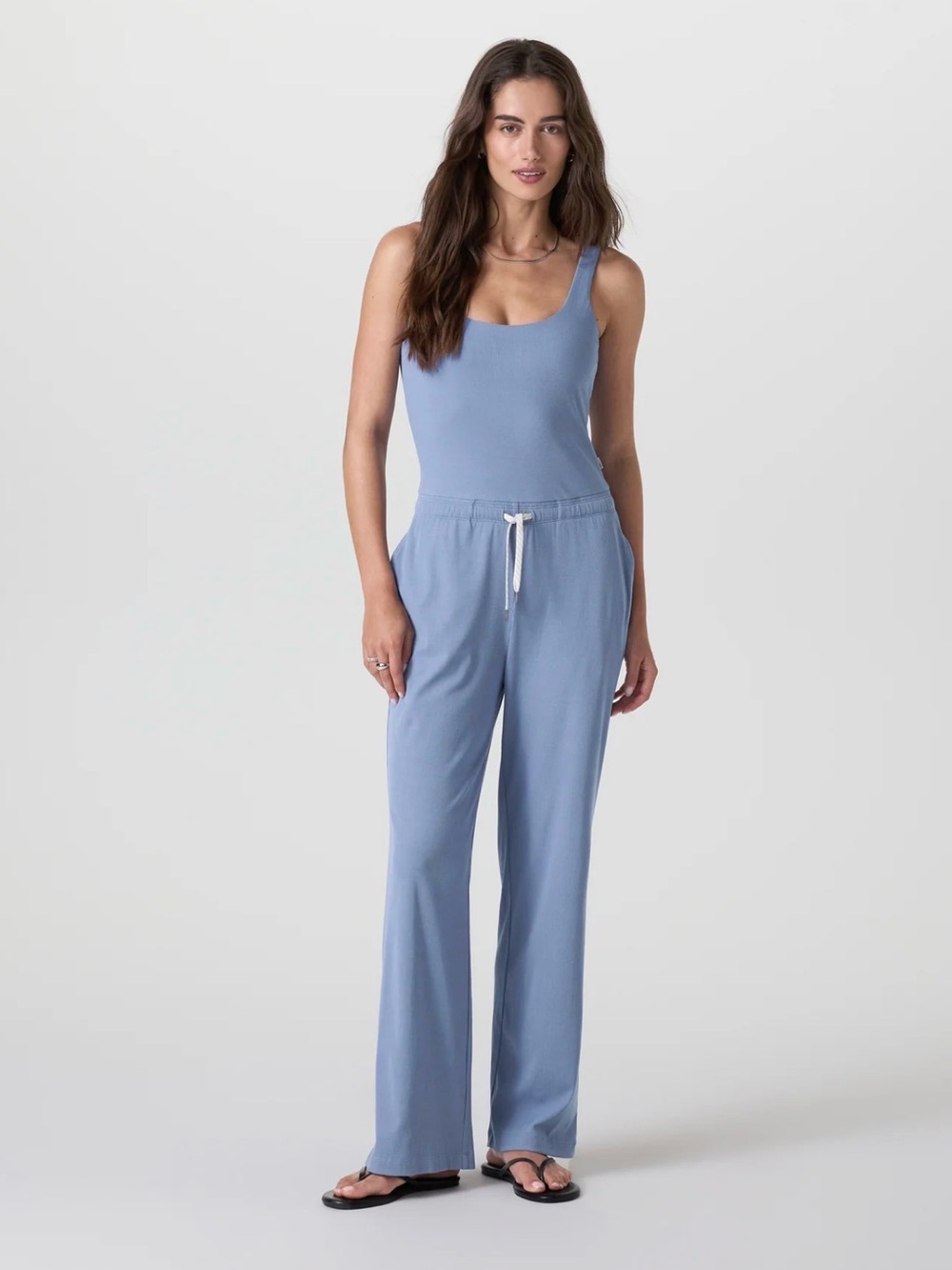 Vuori Pose Jumpsuit Bluebell